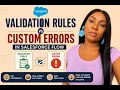 Salesforce Custom Errors How to Use Custom Errors in Flow Automation