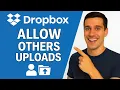How to Allow Others to Upload in Dropbox EASY METHOD