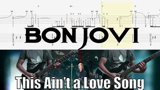 Download Bon Jovi - This Ain’t a Love Song Guitar Cover With Tab MP3