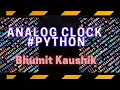 Analog Clock Coding Bhumit Kaushik