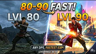 FFXIV 80-90 Leveling Guide The Fastest Way to Level ANY DPS