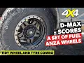 D-MAX scores a set of Fuel Anza wheels 4X4 Australia