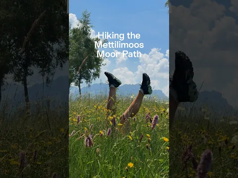 Walk Barefoot Through a Swiss Moor | Mettilimoos Path 🦶| Switzerland Tourism