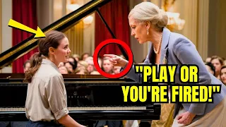 A Simple Woman Forced to Play Piano to Mock Her, But Her Talent Shocks Everyone!