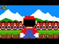 Download Lagu 9999 Tiny Marios Help Mario Try to Beat Super Mario Bros.