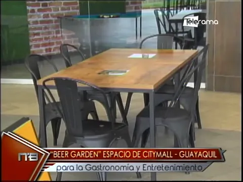 Beer Garden espacio de Citymall - Guayaquil para la gastronomía y entretenimiento