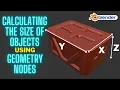 Calculating Size Using Geometry Nodes