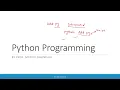 1 Python - Features History and Program Structure