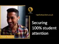 Securing 100 student attention