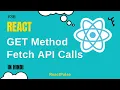 ReactJS Tutorial in Hindi - GET Method in React Fetch Api in 20 min