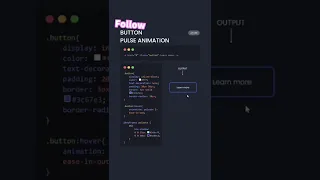 Button Pulse Animation made with CSS CSS animation