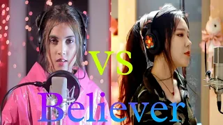 Believer Cover Song (Aish vs J.Fla)