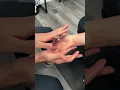 Little hand massage with our CBD cream