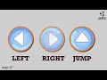 Movement Using Button in Unity3D Left Right and Jump Unity Next