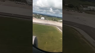 JetBlue takeoff from GAIA Barbados