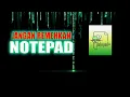 How to Create a Digital Rain Matrix Animation Using Just Notepad Easy Fast