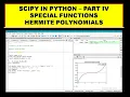 SCIPY in Python Part - 5 Special Functions in Scipy