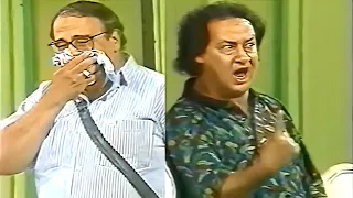 حسن مصطفى مش قادر يمسك نفسه من الضحك لما محمد نجم قال الفرق بين قبل الجواز وبعد الجواز صريخ ضحك 