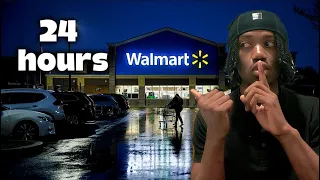 I SPENT 24 HOURS OVERNIGHT IN WALMART