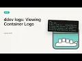 ddev logs Viewing Container Logs DDEV Debugging Tutorial
