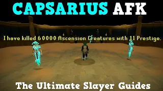 Post Nerf Capsarius AFK Guide Runescape 3 Slayer Guide