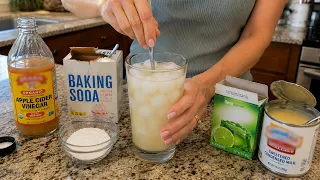 Baking Soda Water Shot Recipe to Lose Weight: Step-by-Step Evening Ritual (ONLY 3 INGREDIENTS)