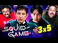 Download Lagu SQUID GAME Season 3, Episode 5 REACTION!! Breakdown \u0026 Review | Netflix | 오징어 게임