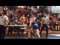 H S wrestler punches opponent just before final whistle