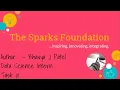 The Spark Foundation Task 01 Prediction Using Supervised Machine Learning Model
