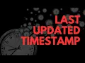 Easy Automatic Last Updated Timestamp in Google Sheets No Authorization Required