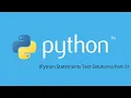 Python Statements Test Solutions Part-31