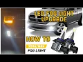 2010-2018 Gen 4 Ram LED Fog Light Upgrade How To Auxito 9006 Bulb Amazing Results