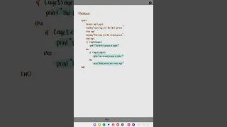 Control Sructure Multiple Selection Nested if then else