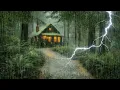 Download Lagu HEAVY RAIN AND THUNDER SOUNDS - DEEP SLEEP | Thunderstorm for Sleeping - Rain Sound Comfort #2