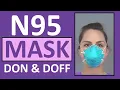 Lagu N95 Mask - How to Wear | N95 Respirator Nursing Skill Tutorial