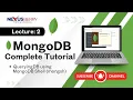 MongoDB Complete Tutorial - Master NoSQL Database Lec 2 Querying DB using MongoDB Shell mongosh