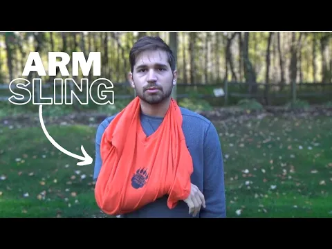 Download MP3 Arm Sling from a T-Shirt ǀ How to Make an Arm Sling in One Minute ǀ Survival Skills