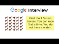 Solving A Classic Google Interview Logic Puzzle