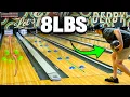 The 8 LB Bowling Ball Obstacle Course