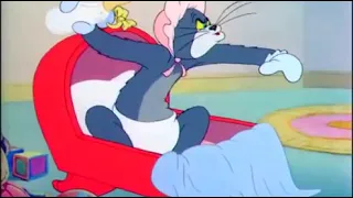 كارتون توم وجيري توم وهو صغير 