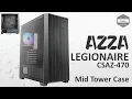 Download Lagu AZZA LEGIONAIRE - PC Gamer RGB Case - Gaming Case - AZZA CSAZ-470 - ATX Mid Tower Case - Unboxing