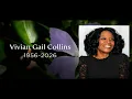 Homegoing Celebration Vivian Gail Robinson Collins
