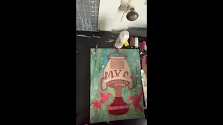 My third Trying new techniques
