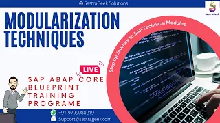 Modularization Technique