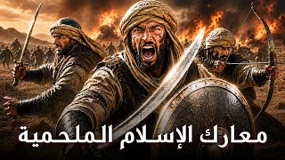 غزوات بدر وأُحد والخندق بتصويرٍ الذكاء الاصطناعي