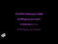 The Favors - The Little Mess You Made (Karaoke Version)