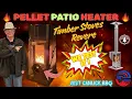 Pellet Patio Heater REVIEW Timber Stoves Revere - Real-World Test Honest Verdict