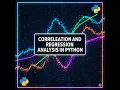 Correlation and Regression in Python