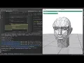 Python programming chillstream Late night 3D modeling and action figure design