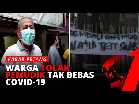 Tak Ingin Kembali Terinfeksi, Warga Pasang Spanduk Tolak Pemudik Tanpa Tes Covid-19 | tvOne